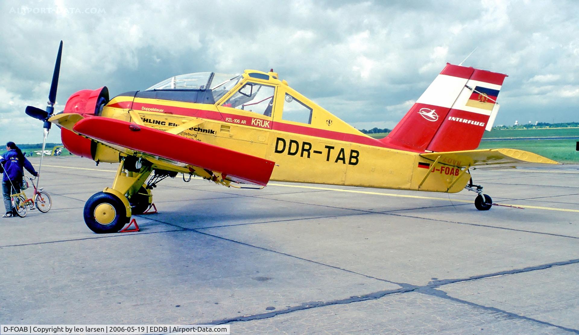 D-FOAB, 1978 PZL-Okecie PZL-106AR/2M Kruk C/N 48040, Berlin Air Show 19.5.06