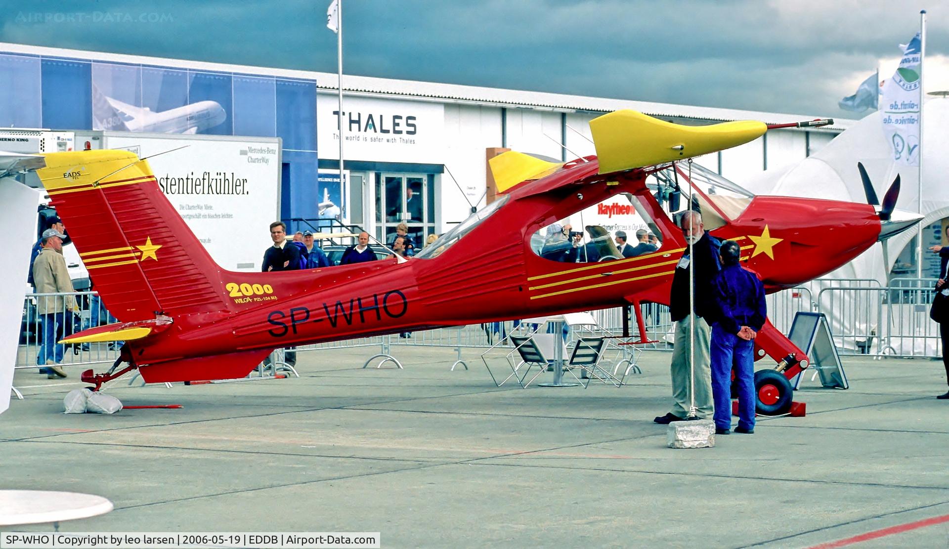 SP-WHO, 2006 PZL-Okecie PZL-104MA Wilga-2000 C/N 00060021, Berlin Air Show 19.5.06