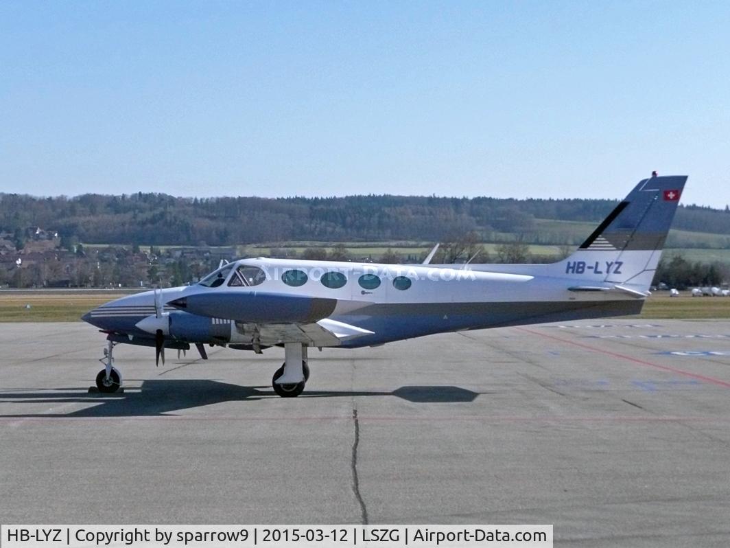 HB-LYZ, 1977 Cessna 340A C/N 340A0242, not long after reregistration