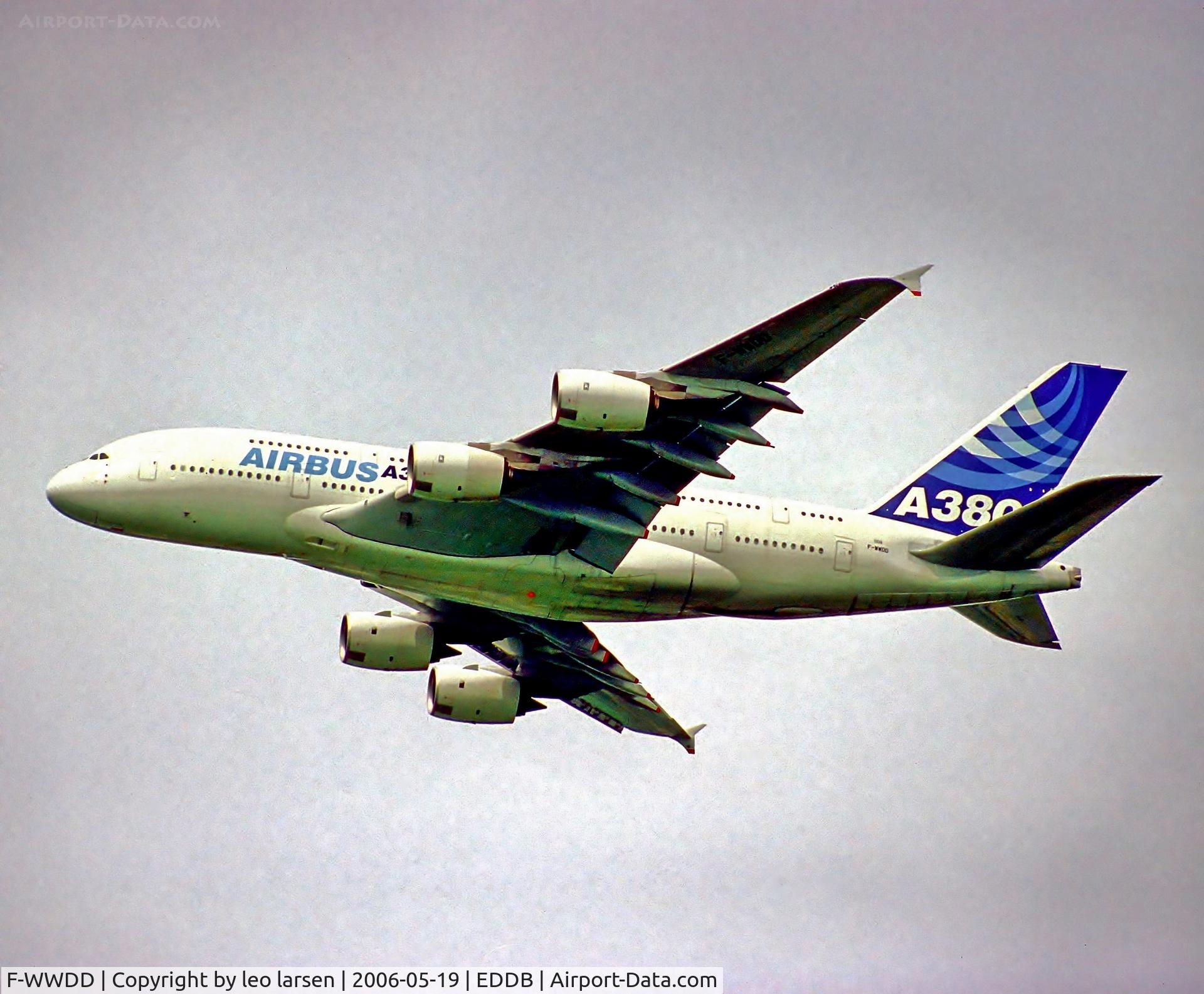 F-WWDD, 2005 Airbus A380-861 C/N 004, Berlin Air Show 19.5.06 as a 841 vertion
