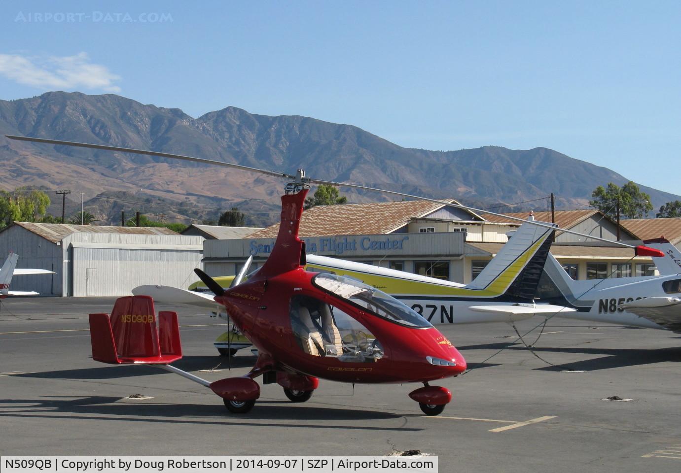 N509QB, 2014 AutoGyro Cavalon C/N V00138, 2014 Burton Autogyro Gmbh CAVALON, Rotax 914UL Turbocharged 93.3 Hp, 3 blade pusher FP prop, two-blade rotor of extruded aluminum via gear-reduction drive. Experimental class kit built. Stunning workmanship! Rare attraction!