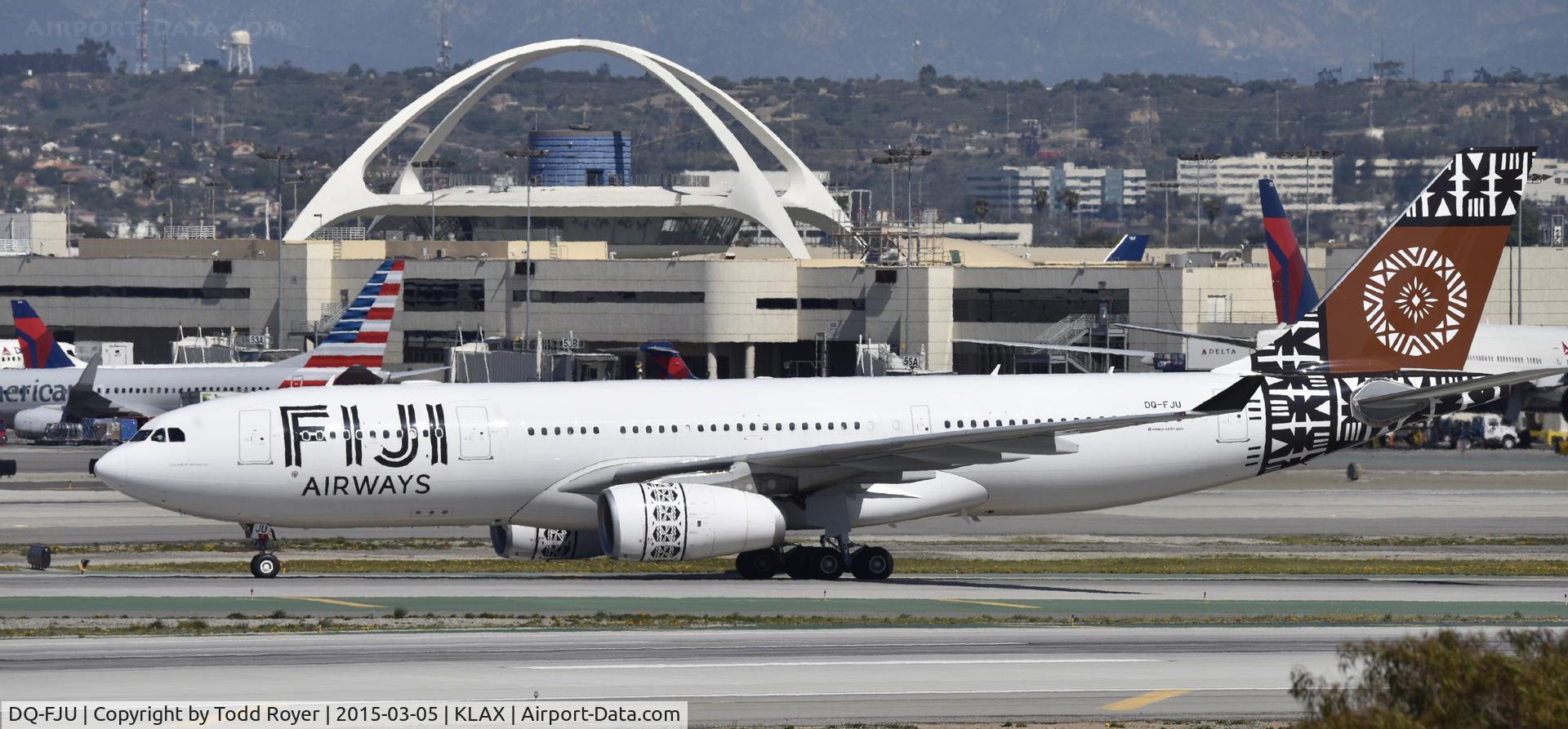 DQ-FJU, 2013 Airbus A330-243 C/N 1416, Arrived at LAX on 25L