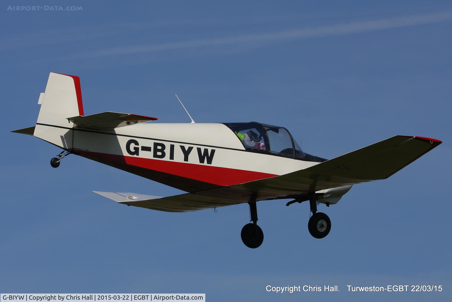 G-BIYW, 1963 Wassmer (Jodel) D-112 Club C/N 1209, at the Vintage Aircraft Club spring rally