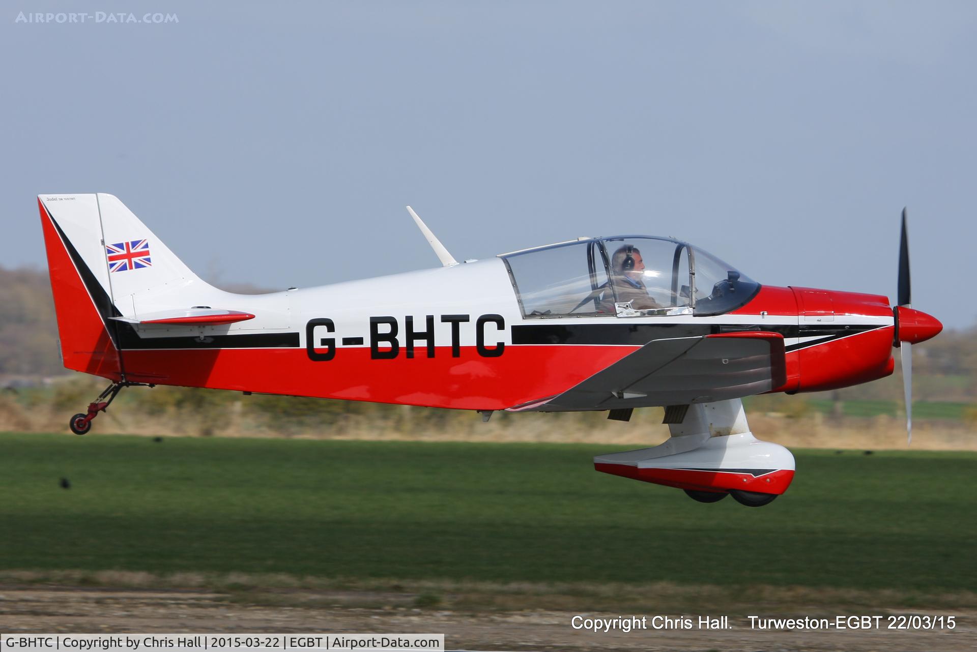 G-BHTC, 1964 CEA Jodel DR-1051-M1 C/N 581, at the Vintage Aircraft Club spring rally