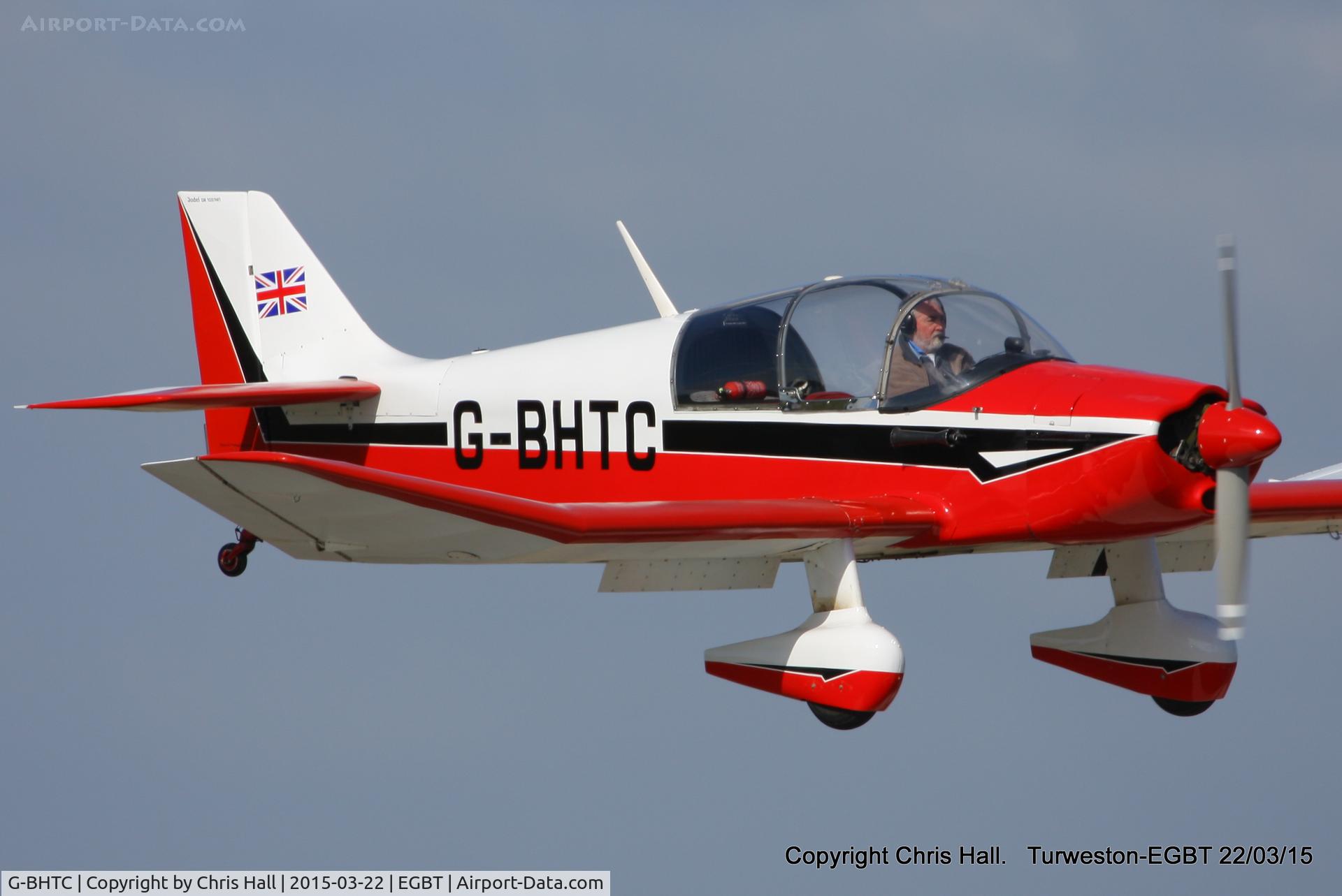 G-BHTC, 1964 CEA Jodel DR-1051-M1 C/N 581, at the Vintage Aircraft Club spring rally