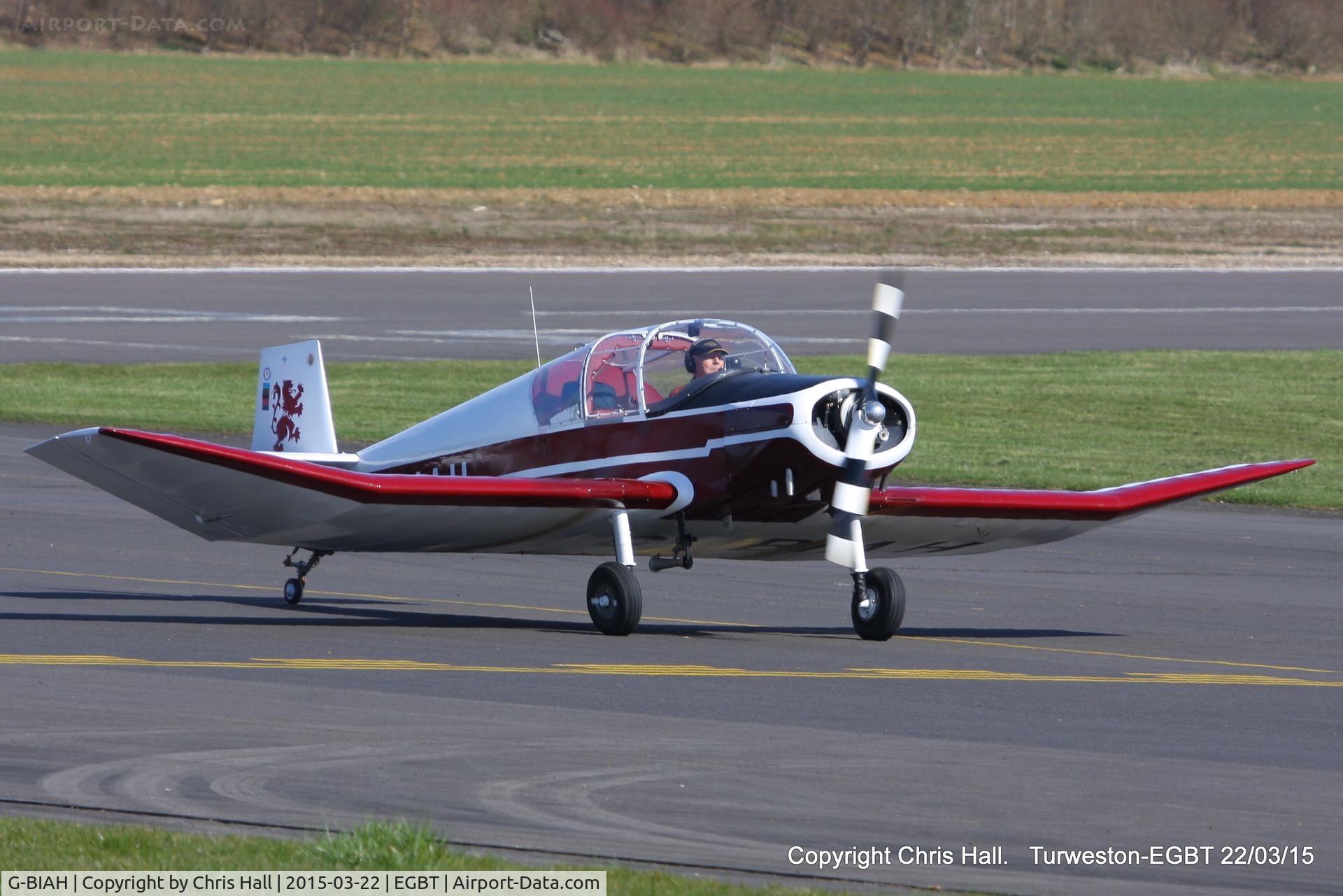 G-BIAH, 1964 Jodel D-112 C/N 1218, at the Vintage Aircraft Club spring rally