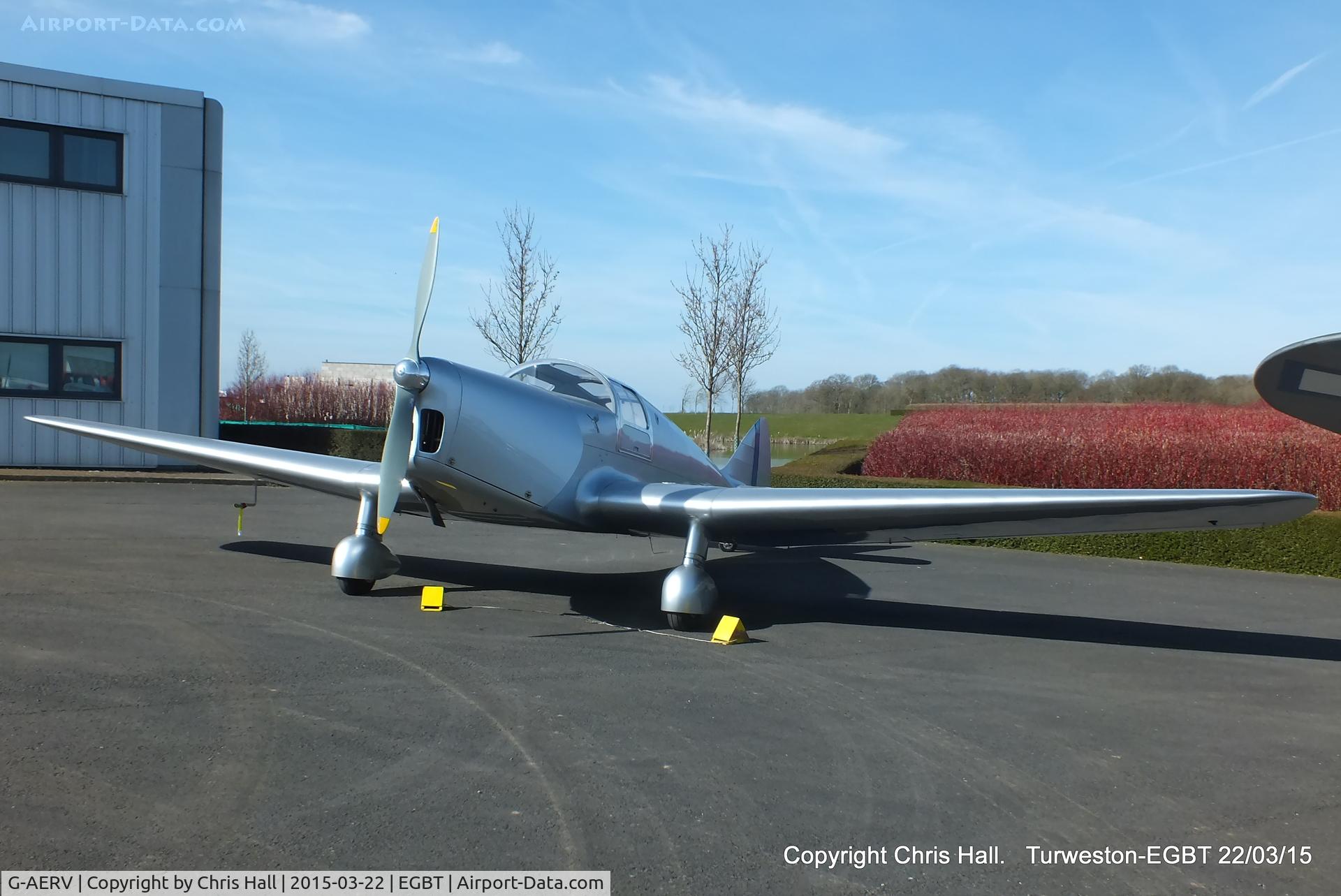 G-AERV, 1936 Miles M11A Whitney Straight C/N 307, at the Vintage Aircraft Club spring rally