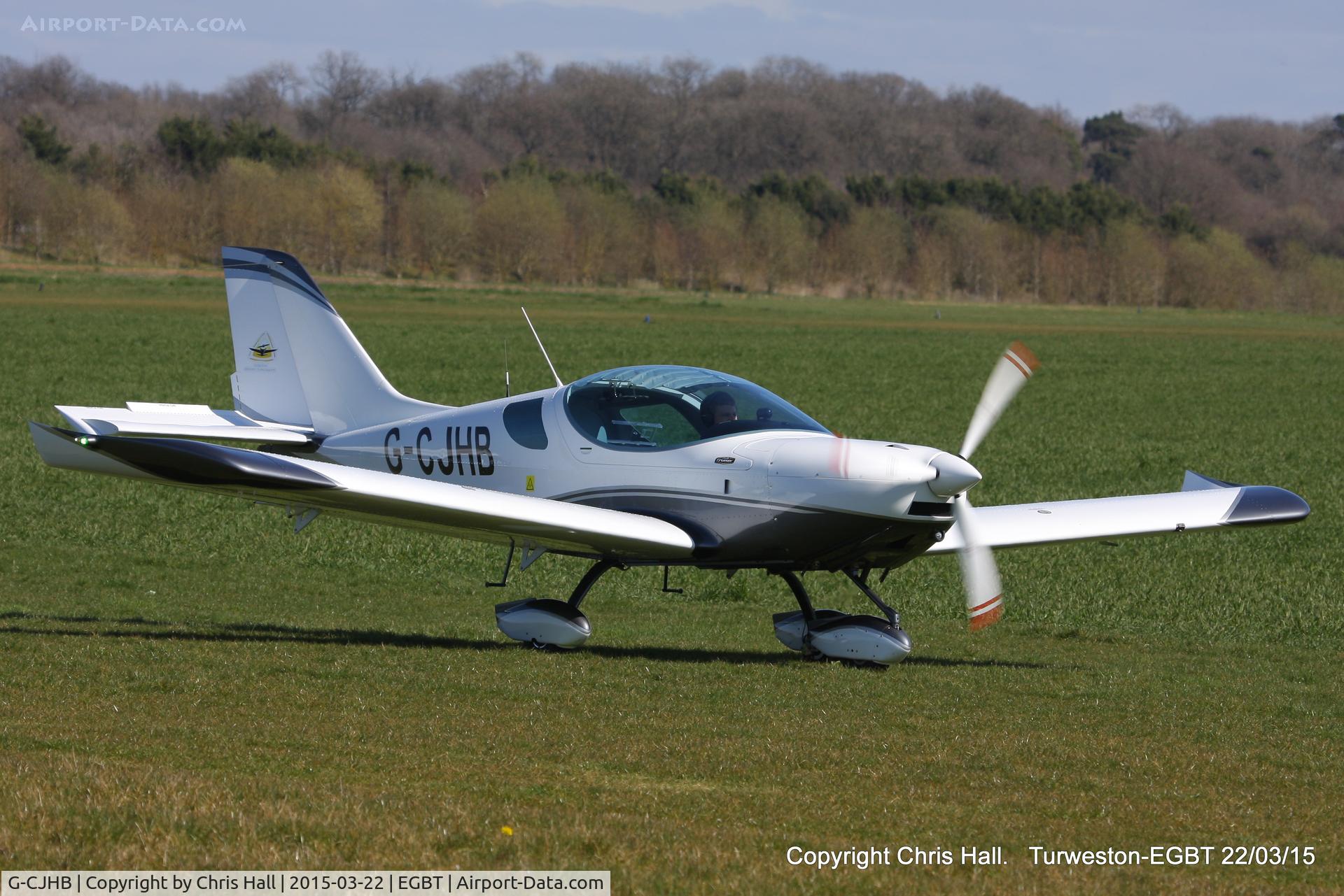 G-CJHB, 2014 Czech Sport PS-28 Cruiser C/N C0509, at the Vintage Aircraft Club spring rally