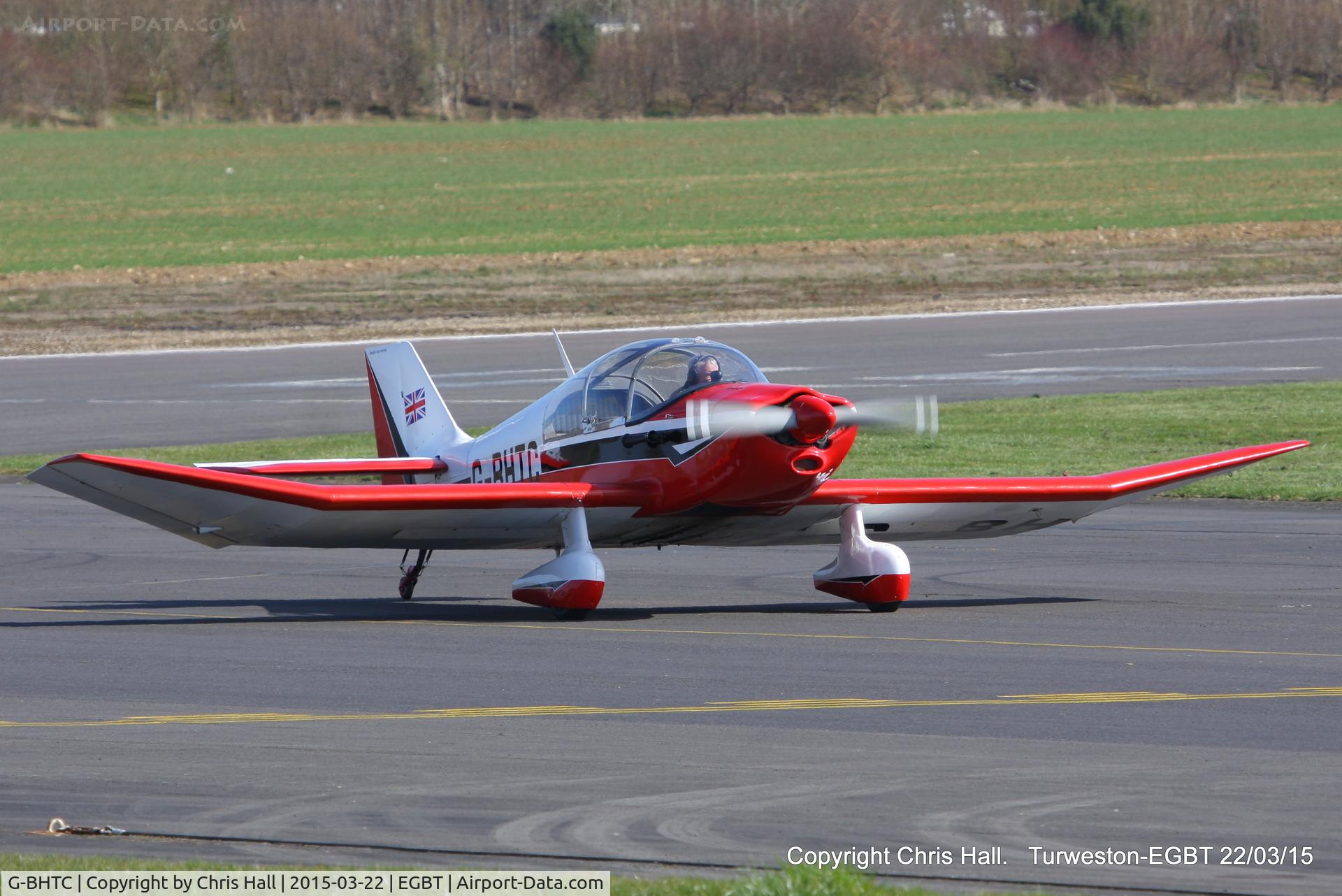G-BHTC, 1964 CEA Jodel DR-1051-M1 C/N 581, at the Vintage Aircraft Club spring rally