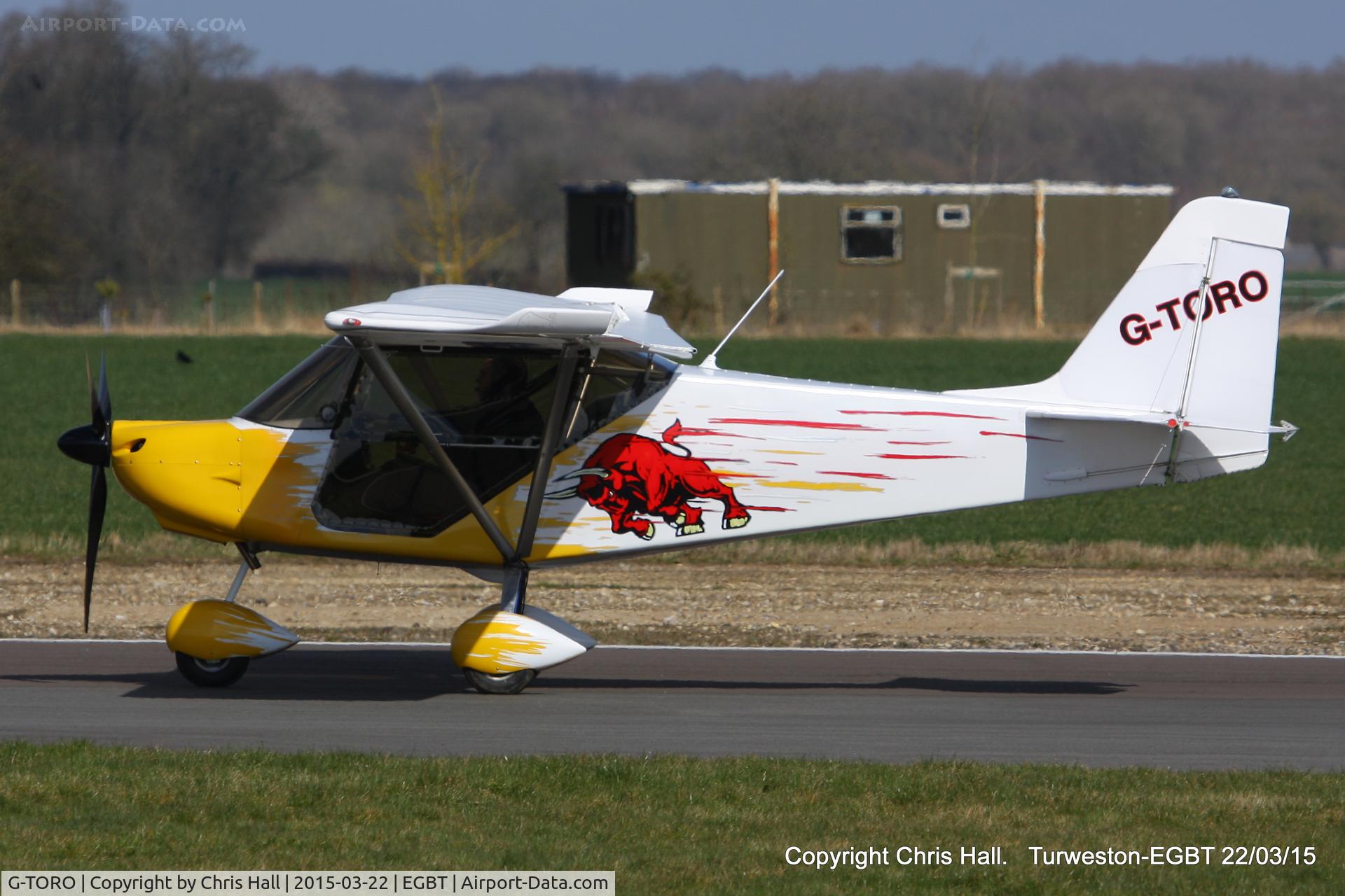 G-TORO, 2013 Skyranger Nynja 912S(1) C/N BMAA/HB/645, at the Vintage Aircraft Club spring rally
