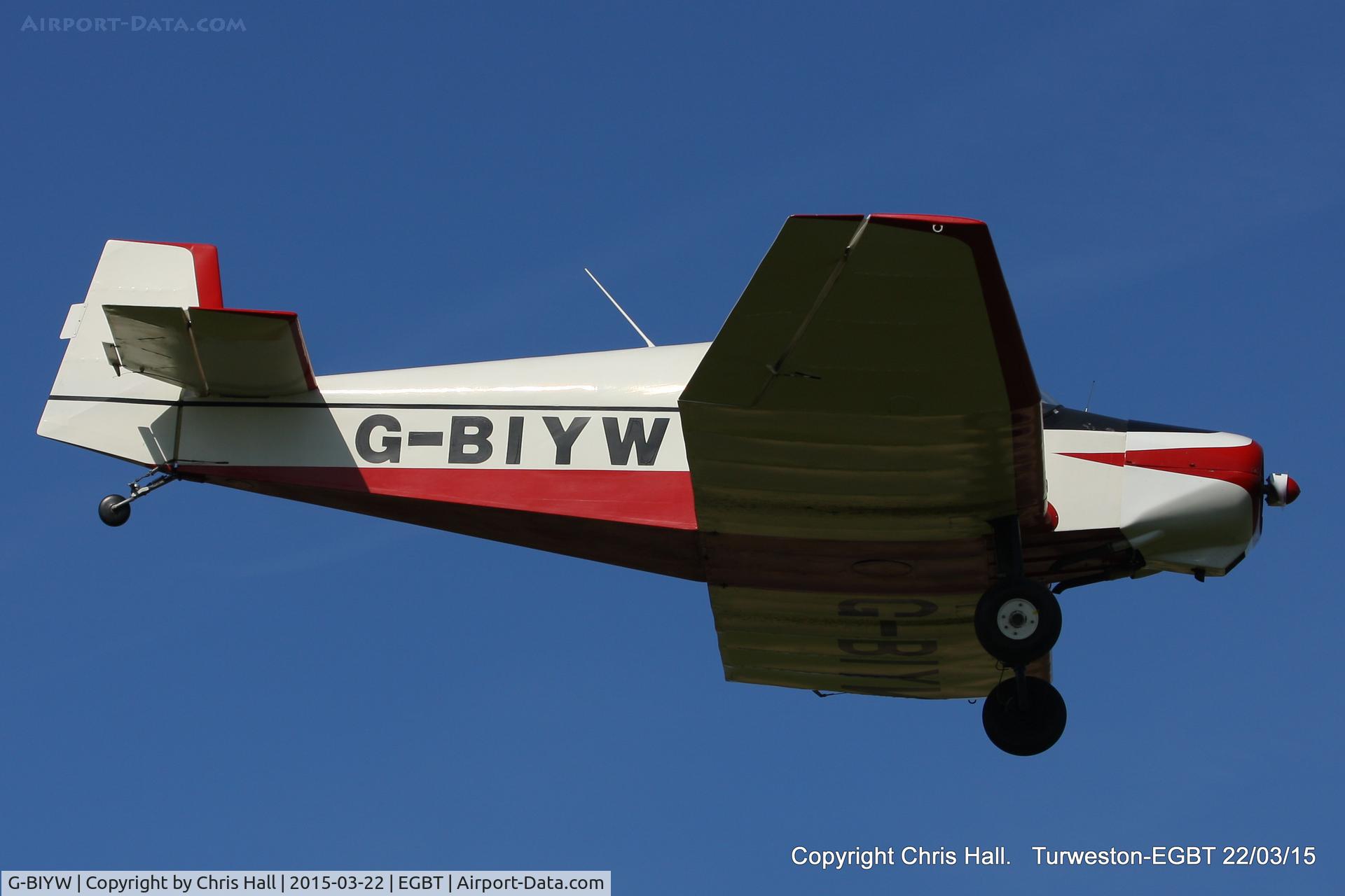 G-BIYW, 1963 Wassmer (Jodel) D-112 Club C/N 1209, at the Vintage Aircraft Club spring rally