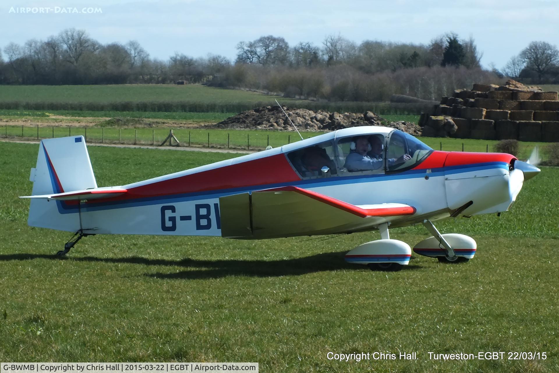 G-BWMB, 1956 Jodel D-119 C/N 77, at the Vintage Aircraft Club spring rally