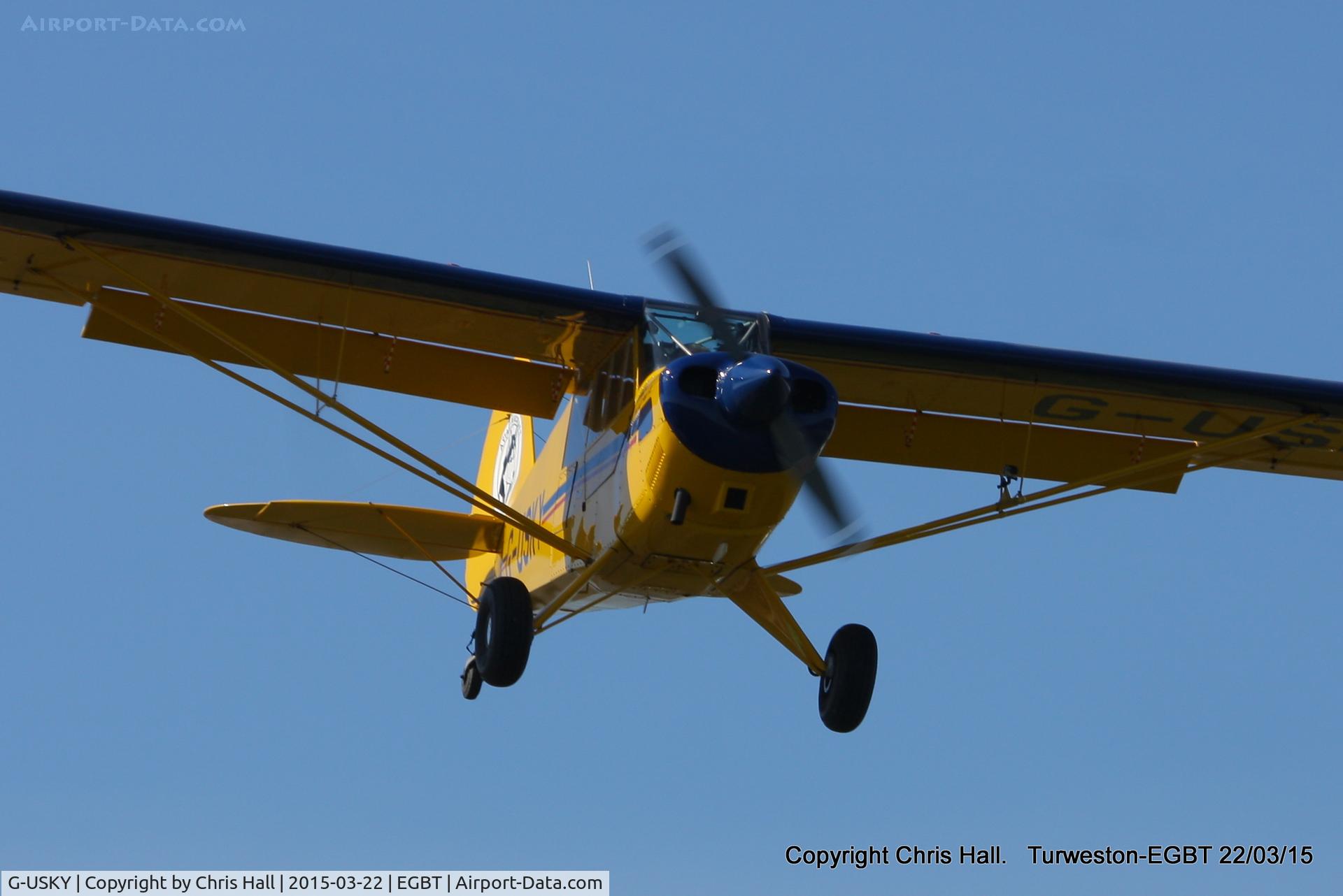 G-USKY, 2004 Aviat A-1B Husky C/N 2261, at the Vintage Aircraft Club spring rally