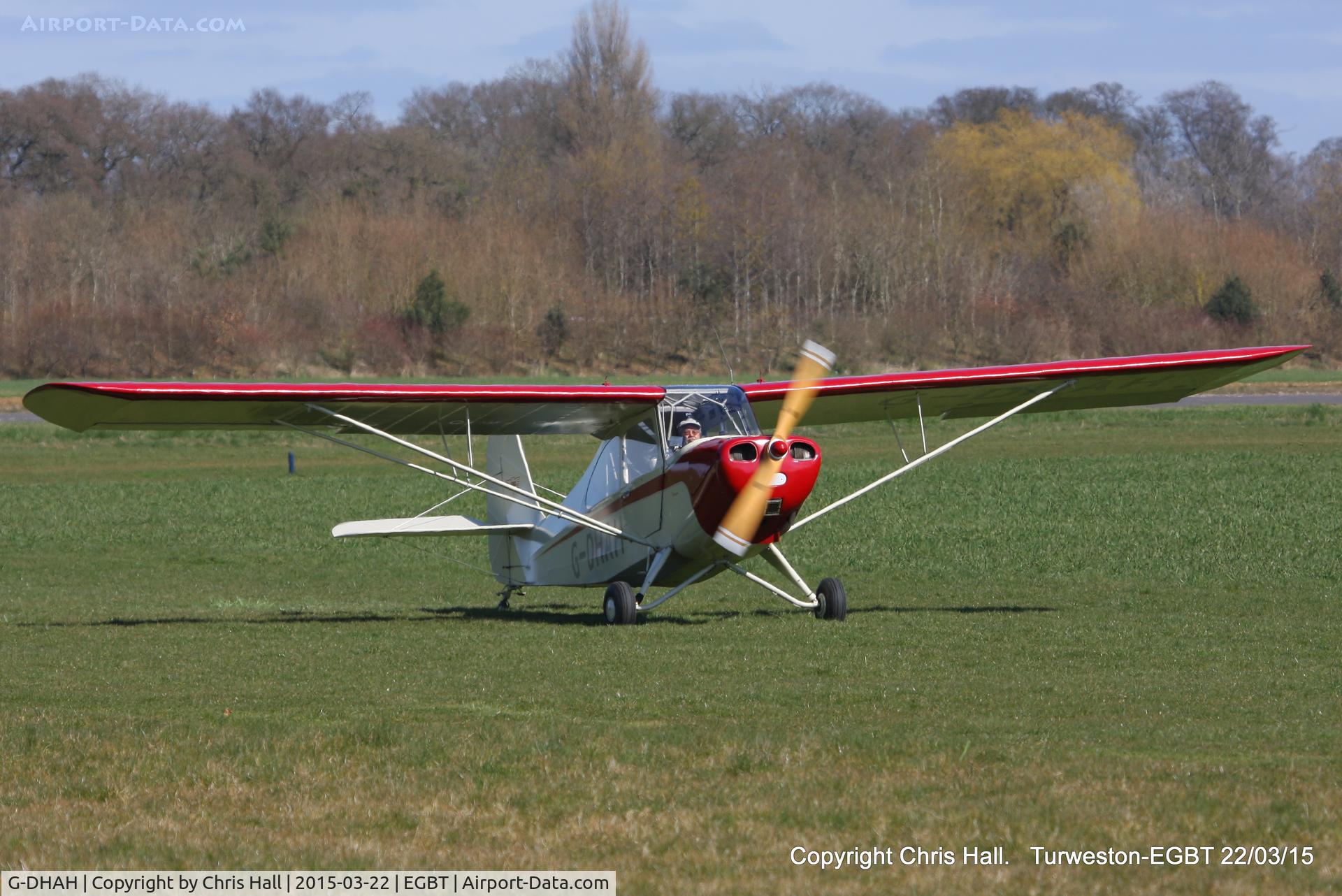 G-DHAH, 1946 Aeronca 7AC Champion C/N 7AC-4185, at the Vintage Aircraft Club spring rally