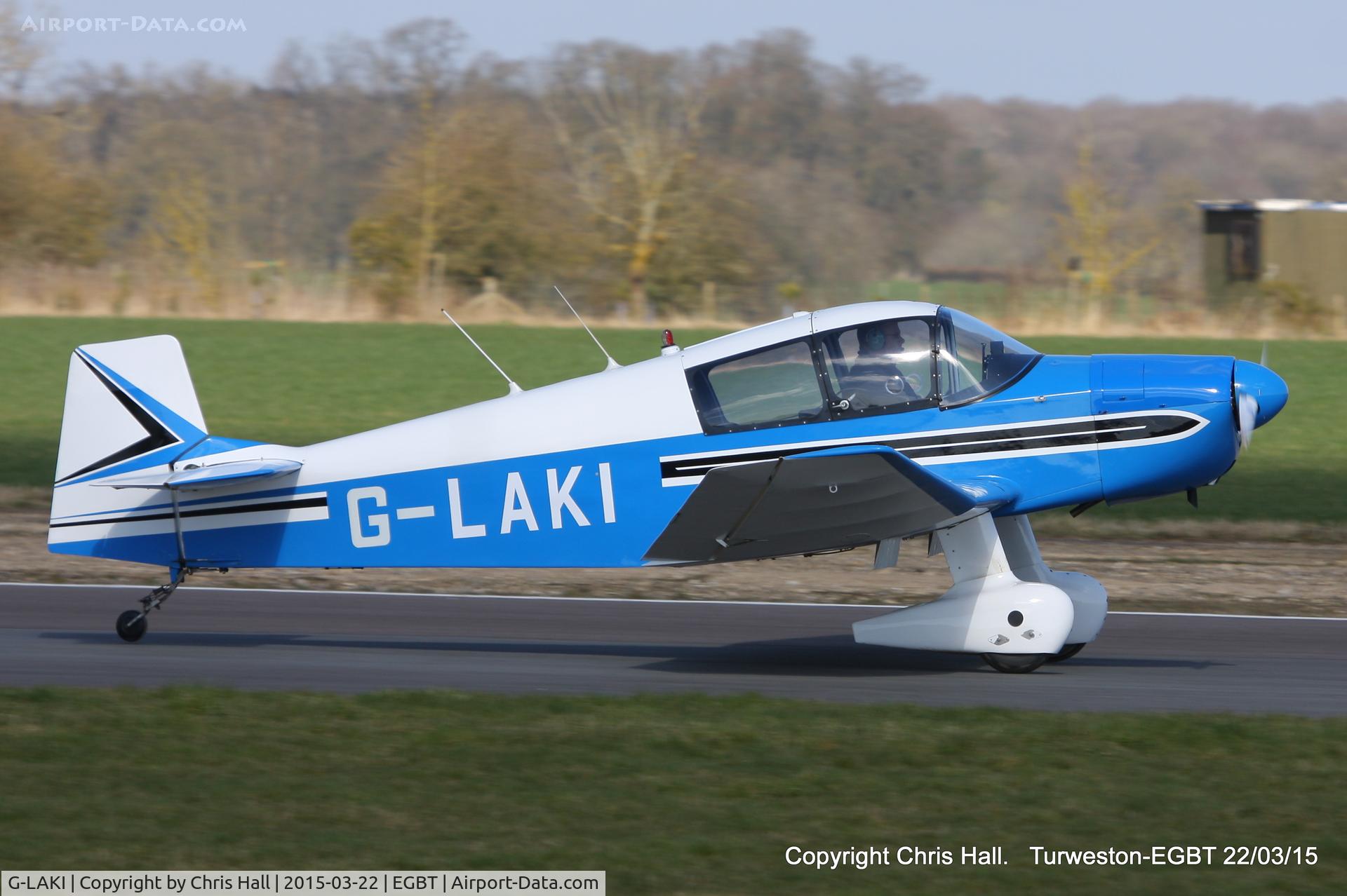 G-LAKI, 1963 Jodel DR-1050 Ambassadeur C/N 534, at the Vintage Aircraft Club spring rally
