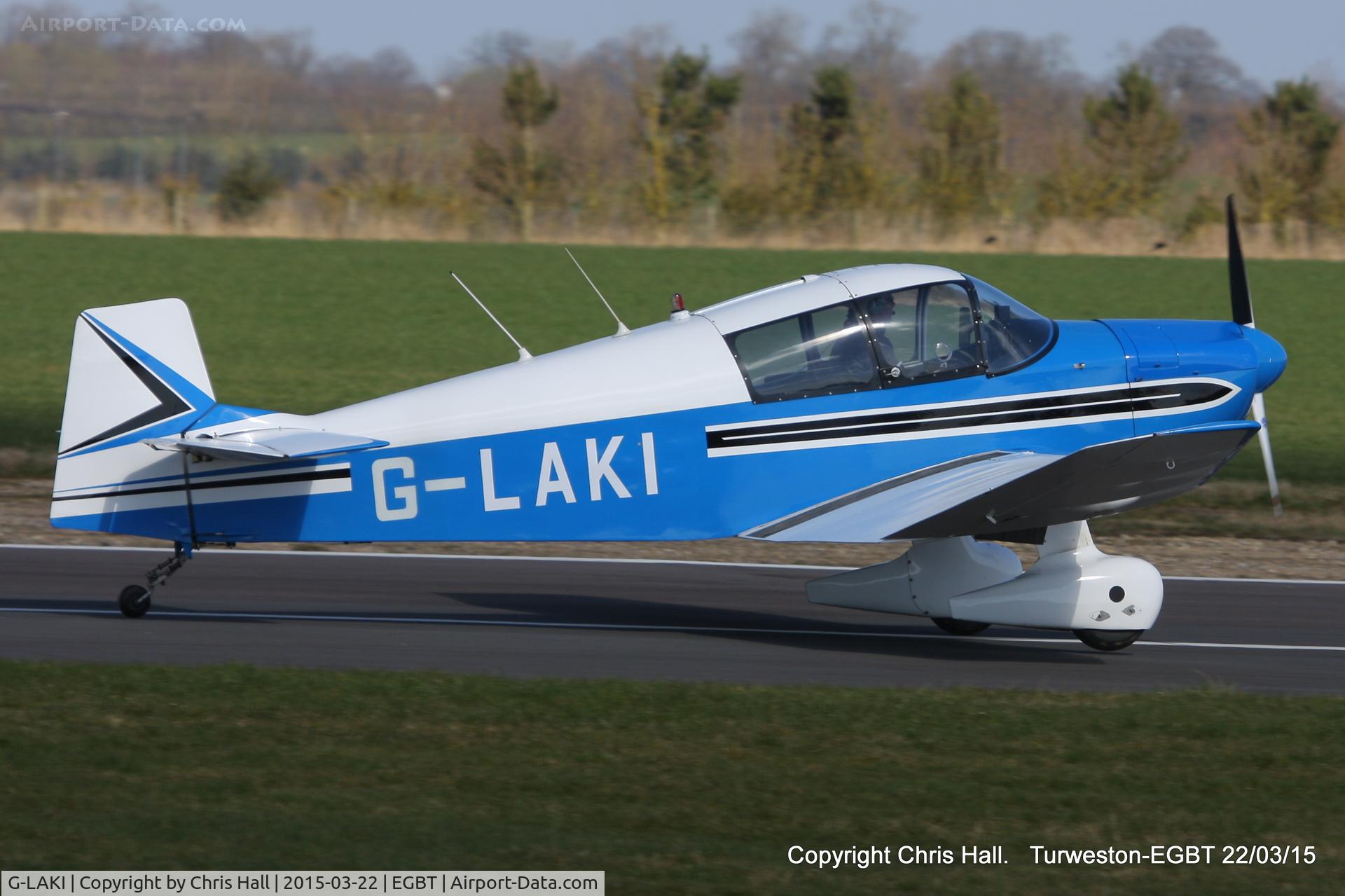 G-LAKI, 1963 Jodel DR-1050 Ambassadeur C/N 534, at the Vintage Aircraft Club spring rally