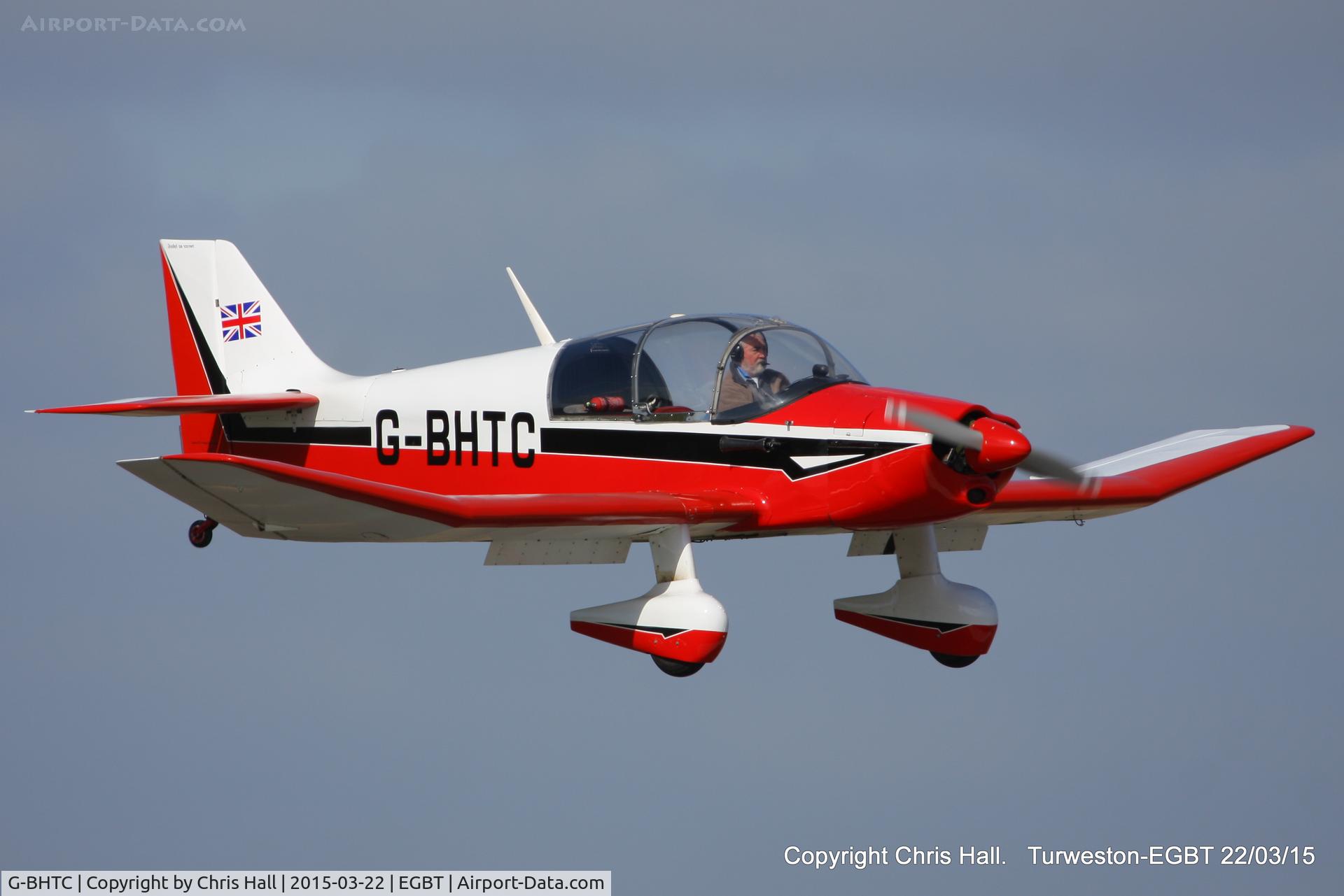 G-BHTC, 1964 CEA Jodel DR-1051-M1 C/N 581, at the Vintage Aircraft Club spring rally