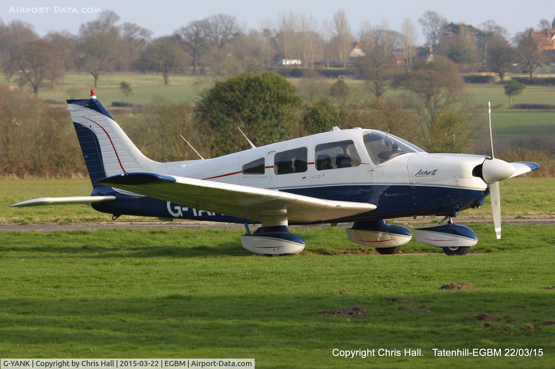 G-YANK, 1979 Piper PA-28-181 Cherokee Archer II C/N 28-8090163, Tatenhill resident