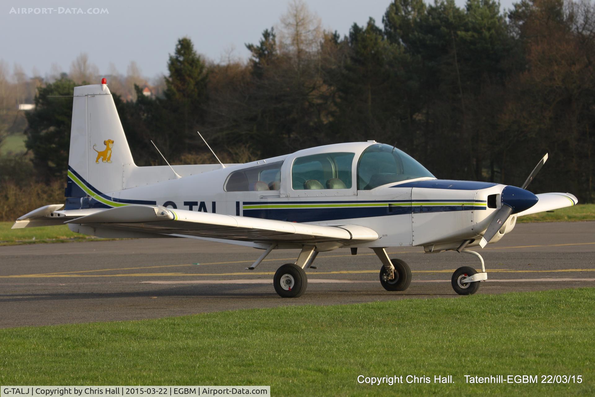 G-TALJ, 1973 Grumman American AA-5 Traveler C/N AA5-0479, Tatenhill Aviation Ltd