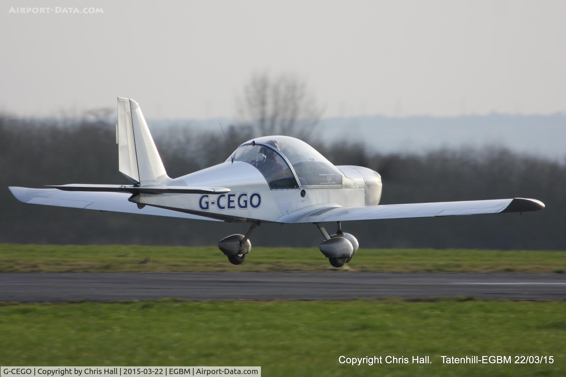 G-CEGO, 2006 Aerotechnik EV-97A Eurostar C/N PFA 315A-14552, at Tatenhill