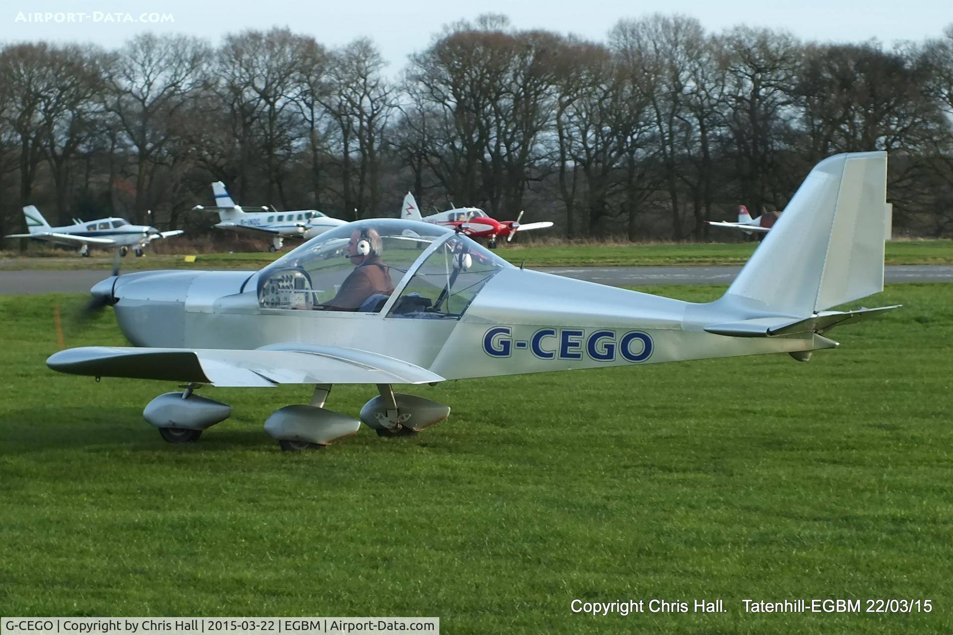G-CEGO, 2006 Aerotechnik EV-97A Eurostar C/N PFA 315A-14552, at Tatenhill