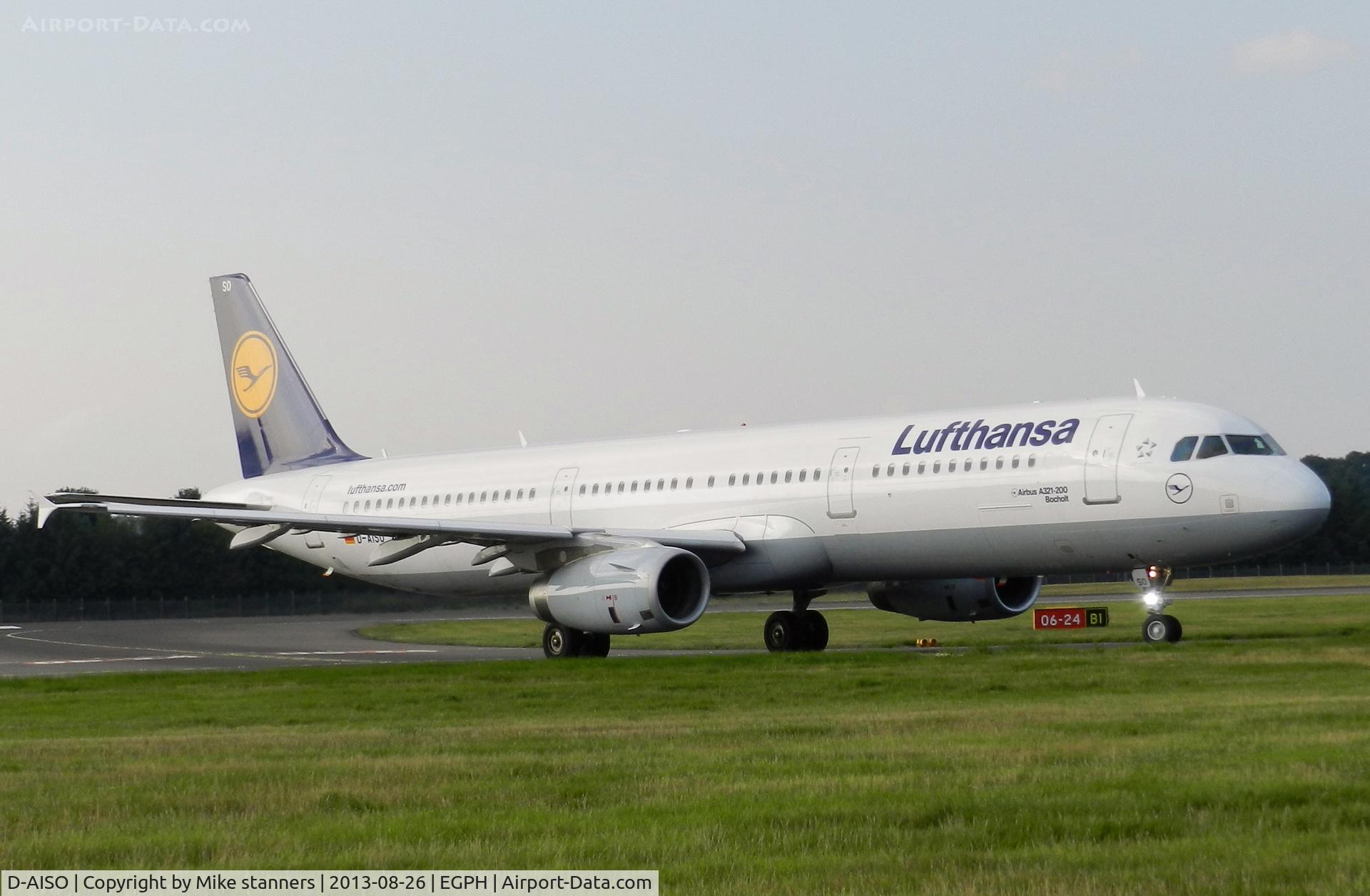 D-AISO, 2008 Airbus A321-231 C/N 3625, 