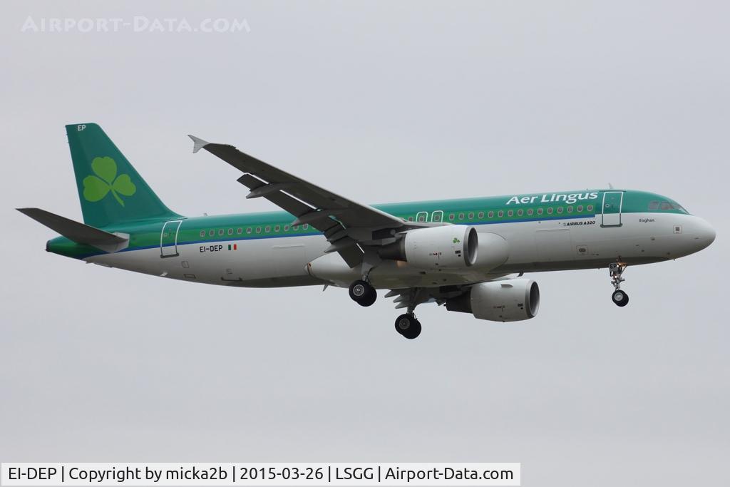 EI-DEP, 2005 Airbus A320-214 C/N 2542, Landing