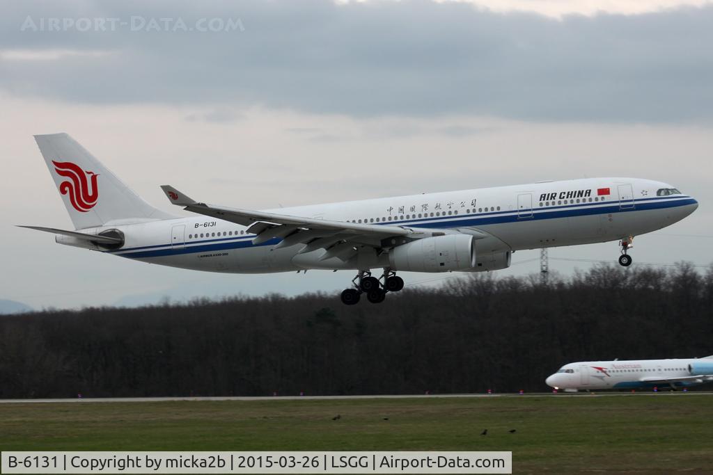 B-6131, 2008 Airbus A330-243 C/N 941, Landing