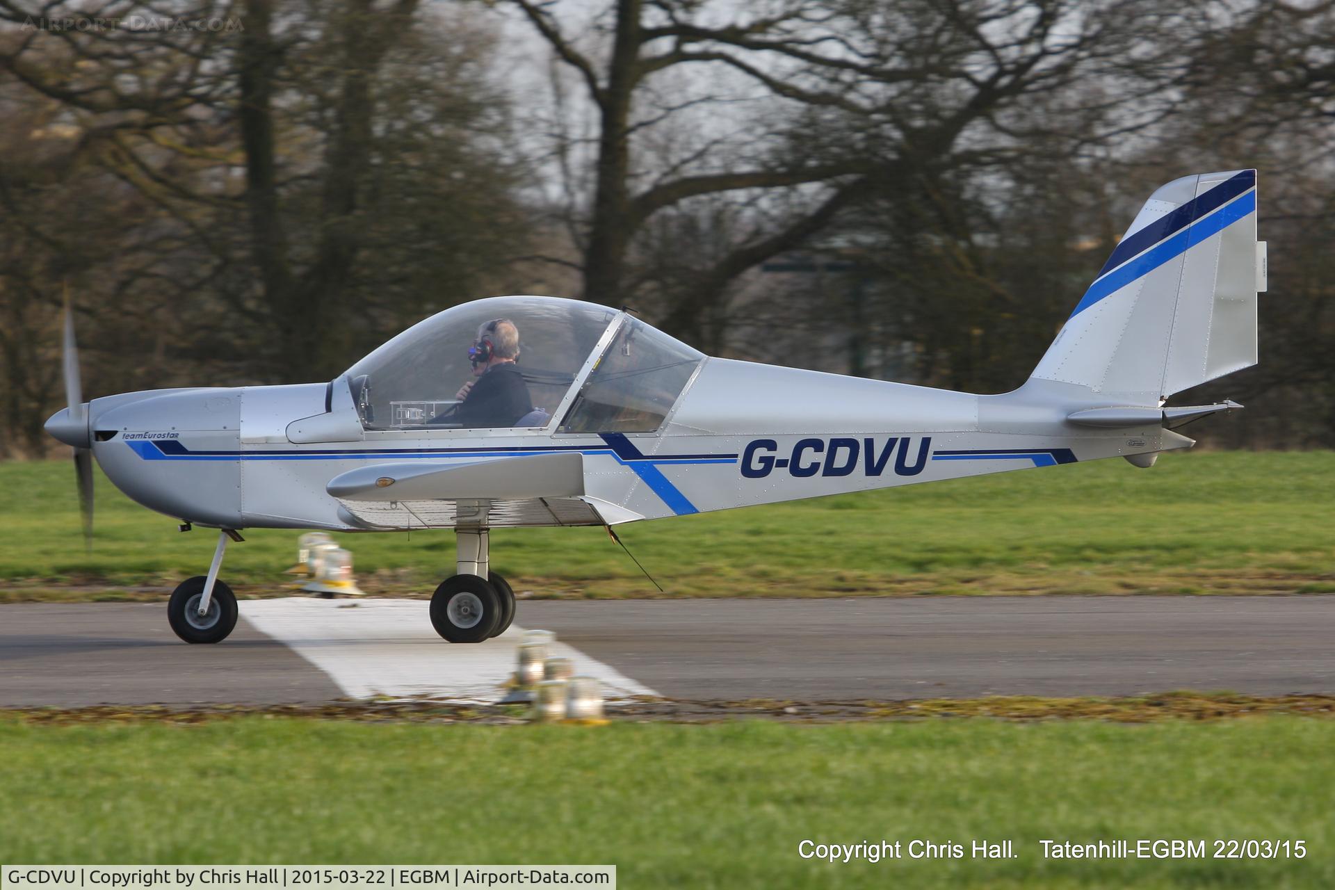 G-CDVU, 2006 Aerotechnik EV-97 TeamEurostar UK C/N 2525, at Tatenhill