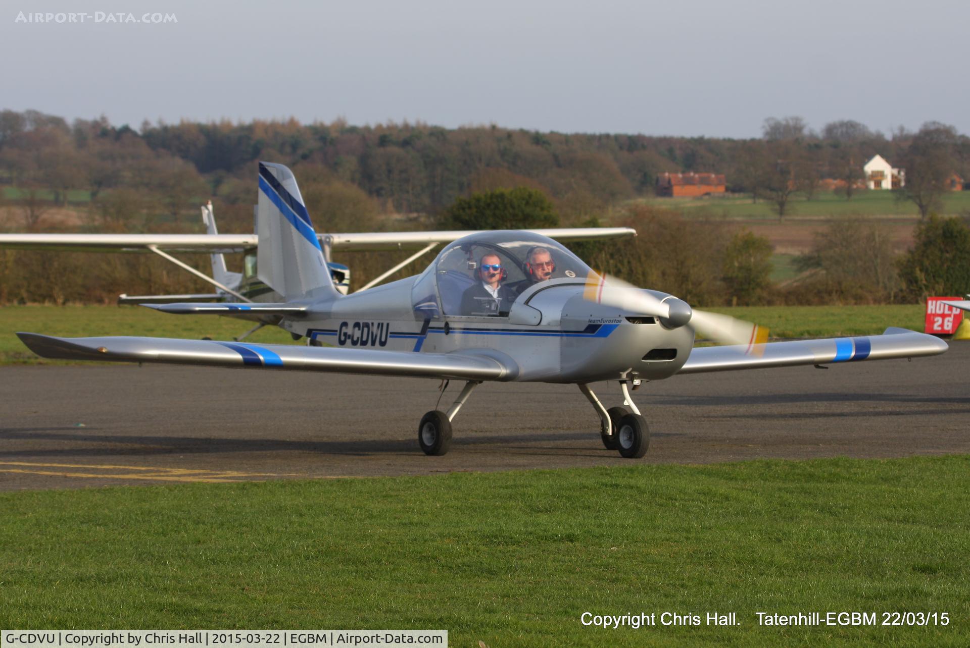G-CDVU, 2006 Aerotechnik EV-97 TeamEurostar UK C/N 2525, at Tatenhill