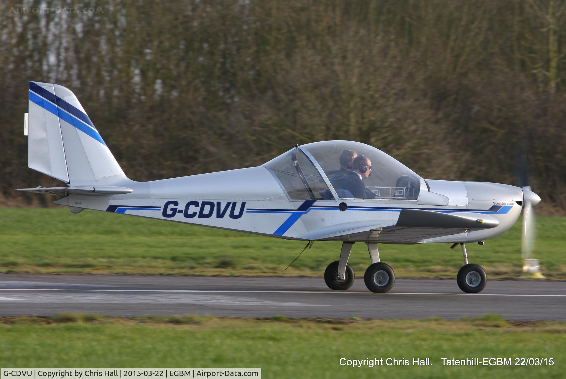 G-CDVU, 2006 Aerotechnik EV-97 TeamEurostar UK C/N 2525, at Tatenhill