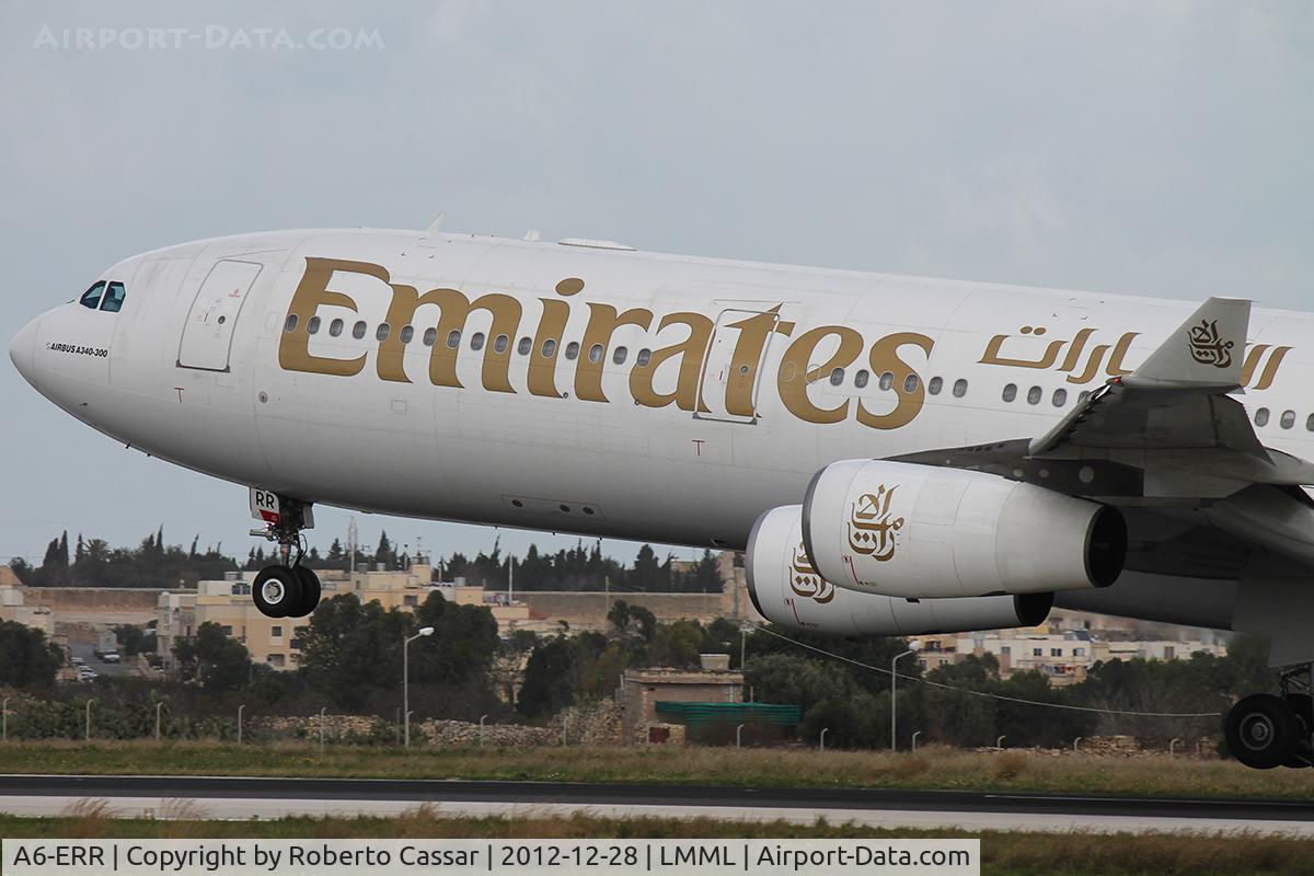 A6-ERR, 1997 Airbus A340-313 C/N 202, Runway 31
