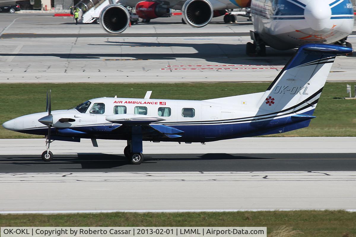 OK-OKL, 1981 Piper PA-42-720 Cheyenne III C/N 42-8001060, Runway 31