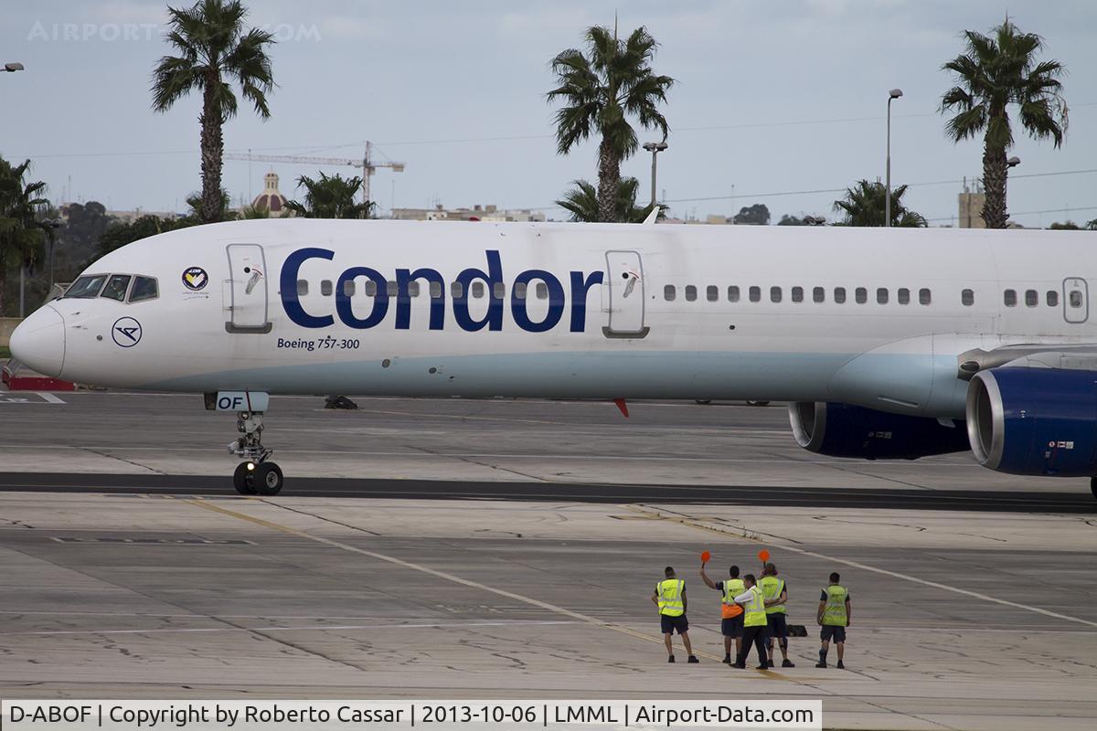 D-ABOF, 1999 Boeing 757-330 C/N 29013, Park 9