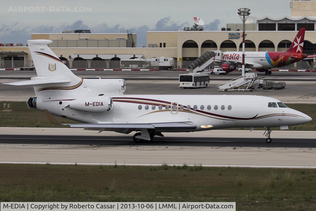 M-EDIA, 2013 Dassault Falcon 7X C/N 186, Runway 13