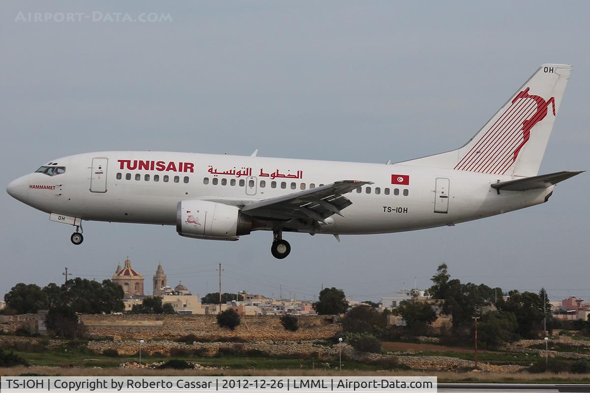 TS-IOH, 1993 Boeing 737-5H3 C/N 26640, Runway 31