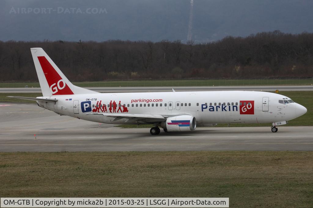 OM-GTB, 1997 Boeing 737-49R C/N 28882, Taxiing