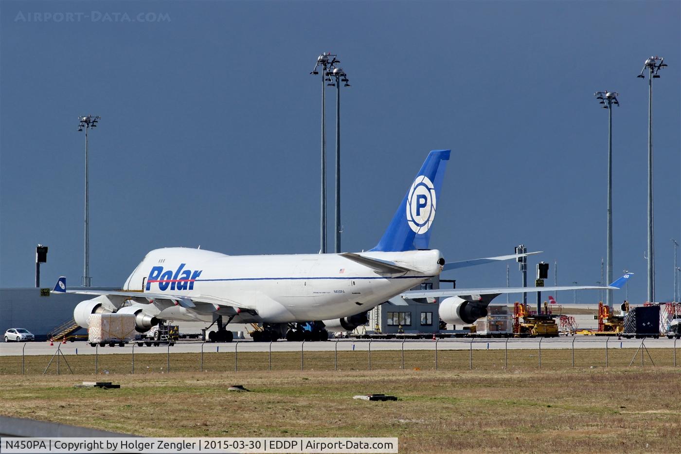 N450PA, 2000 Boeing 747-46NF C/N 30808, Big bird on apron 5.....
