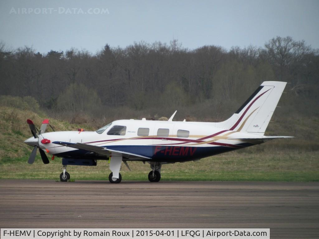 F-HEMV, 2007 Piper PA-46-500TP Malibu Meridian C/N 4697337, Parked