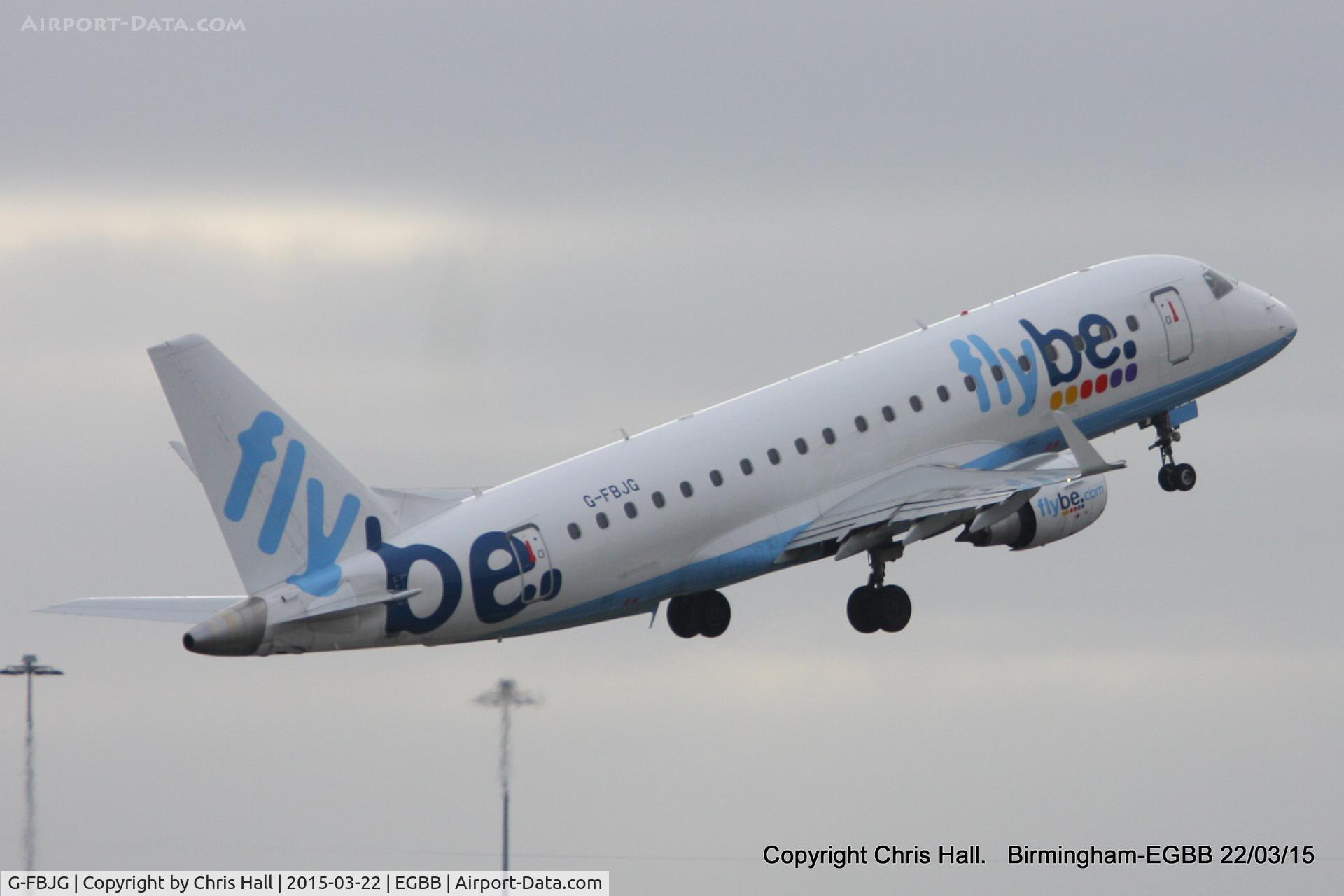 G-FBJG, 2012 Embraer 175STD (ERJ-170-200) C/N 17000344, flybe