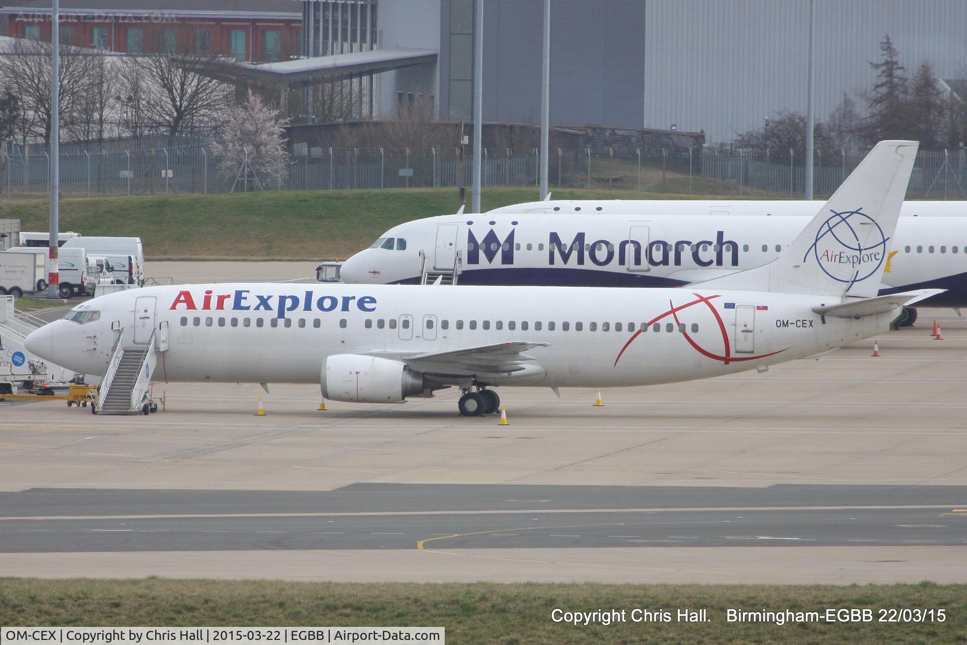 OM-CEX, 1991 Boeing 737-436 C/N 25839, Air Explore