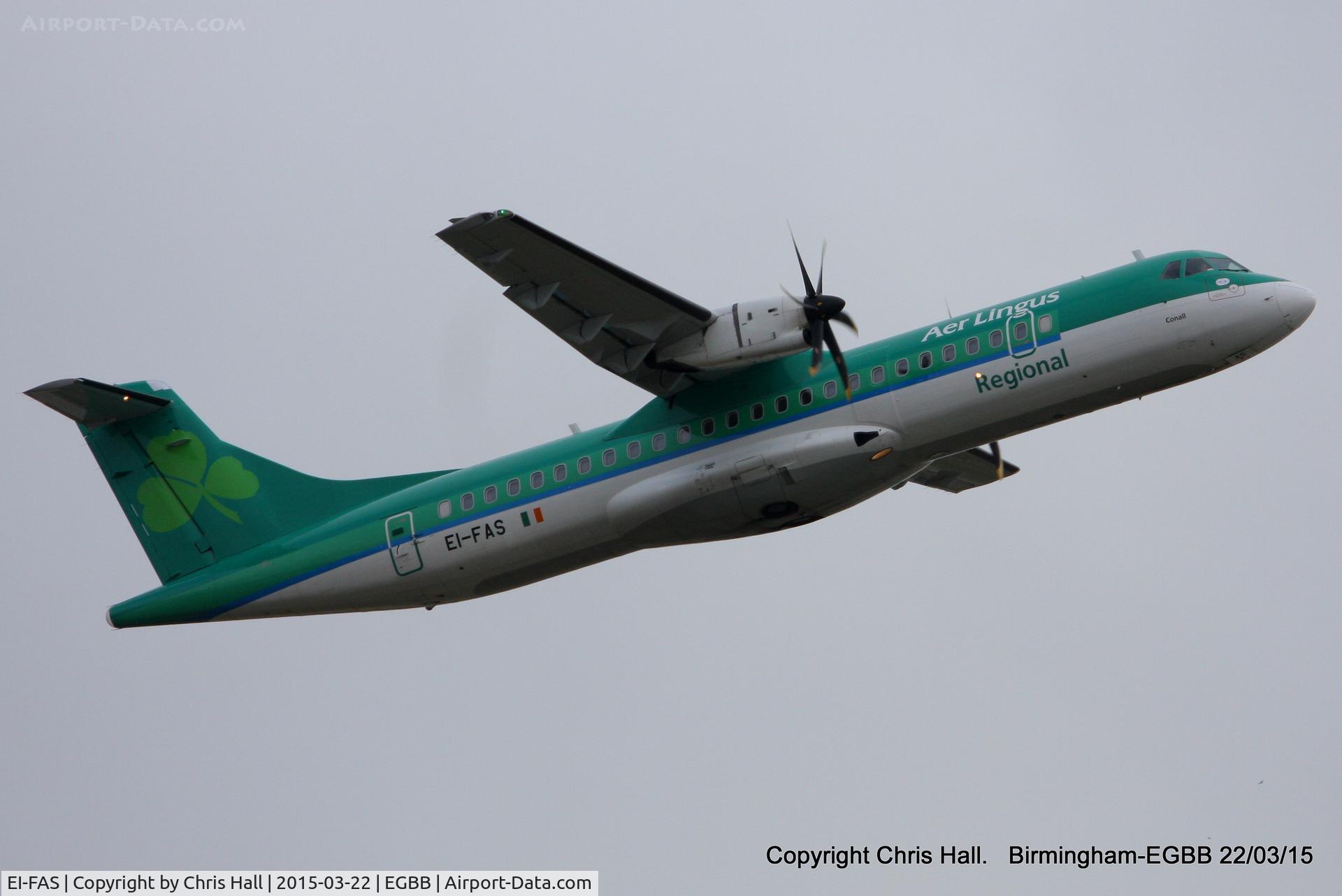 EI-FAS, 2013 ATR 72-600 (72-212A) C/N 1083, Aer Lingus Regional