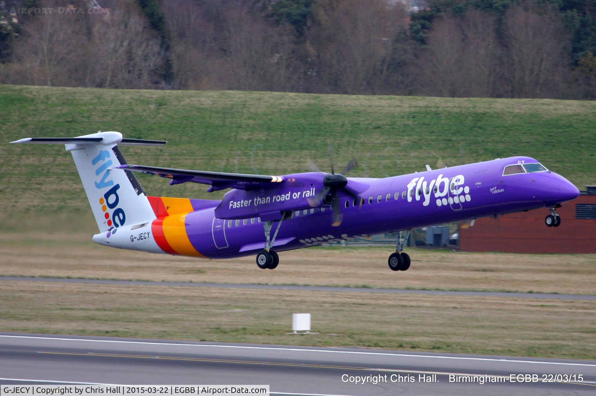 G-JECY, 2007 De Havilland Canada DHC-8-402Q Dash 8 C/N 4157, flybe