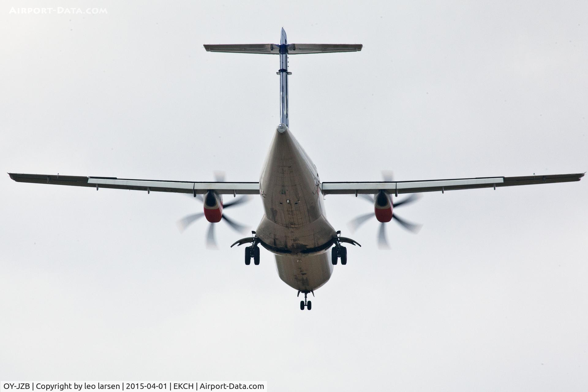 OY-JZB, 2013 ATR 72-600 (72-212A) C/N 1121, Copenhagen Kastrup 1.4.15