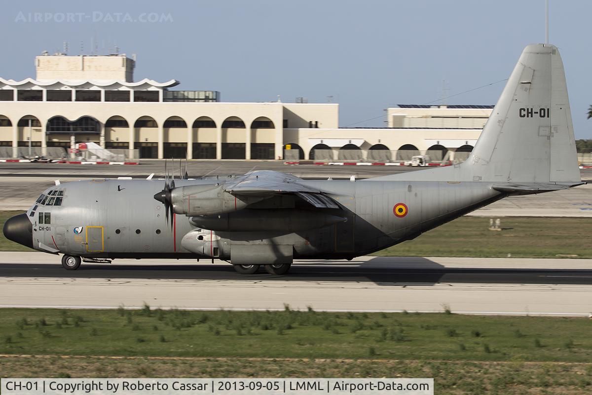 CH-01, 1971 Lockheed C-130H Hercules C/N 382-4455, Runway 31