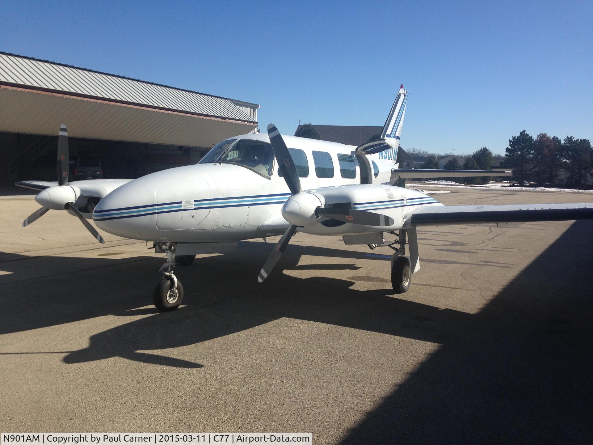 N901AM, 1971 Piper PA-31-310 Navajo C/N 31-781, N901AM owned by Rozetta Group, LLC  Las Vegas, NV