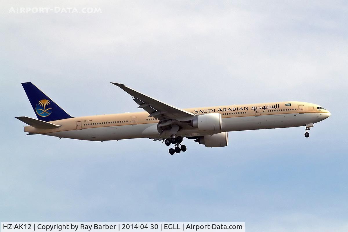 HZ-AK12, 2011 Boeing 777-368/ER C/N 41050, Boeing 777-368ER [41050] (Saudi) Home~G 30/04/2014
