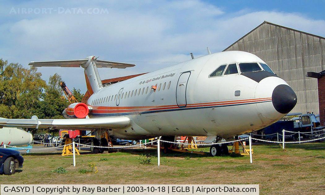 G-ASYD, 1965 BAC 111-475AM One-Eleven C/N BAC.053, BAC 1-11 670 One-Eleven [053] Brooklands Museum~G 18/10/2003