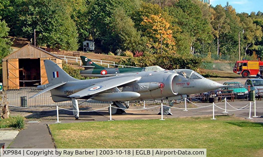 XP984, 1964 Hawker Siddeley P.1127 C/N P-06, XP984   Hawker-Siddeley P.1127 Kestral FGA.1 [Unknown] (Royal Air Force) Brooklands Museum~G 18/10/2003