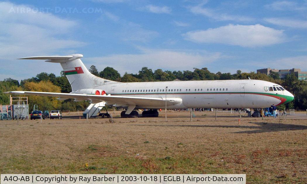 A4O-AB, 1963 Vickers VC10 Srs 1103 C/N 820, Vickers VC-10 1103 [820] Brooklands Museum~G 18/10/2003